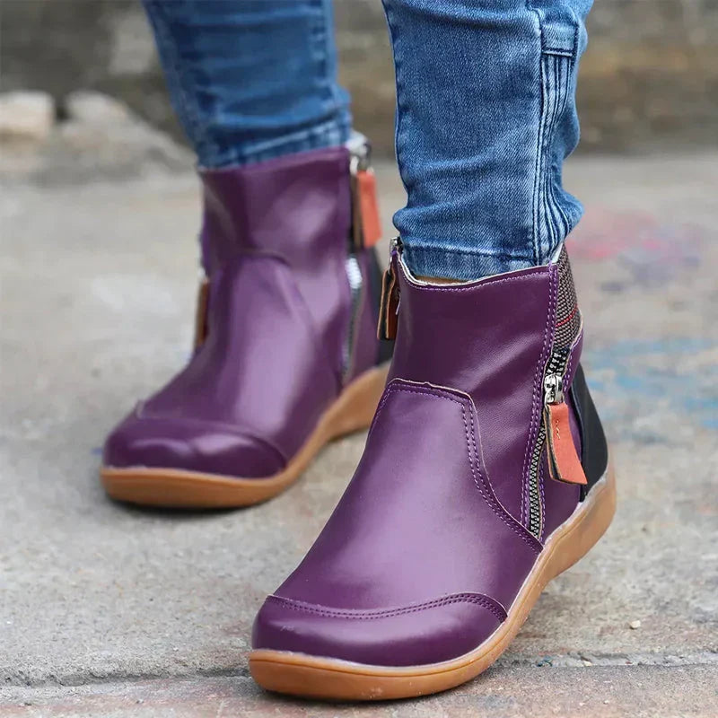 Moira™ Premium Zipper Orthopedic Waterproof Boots