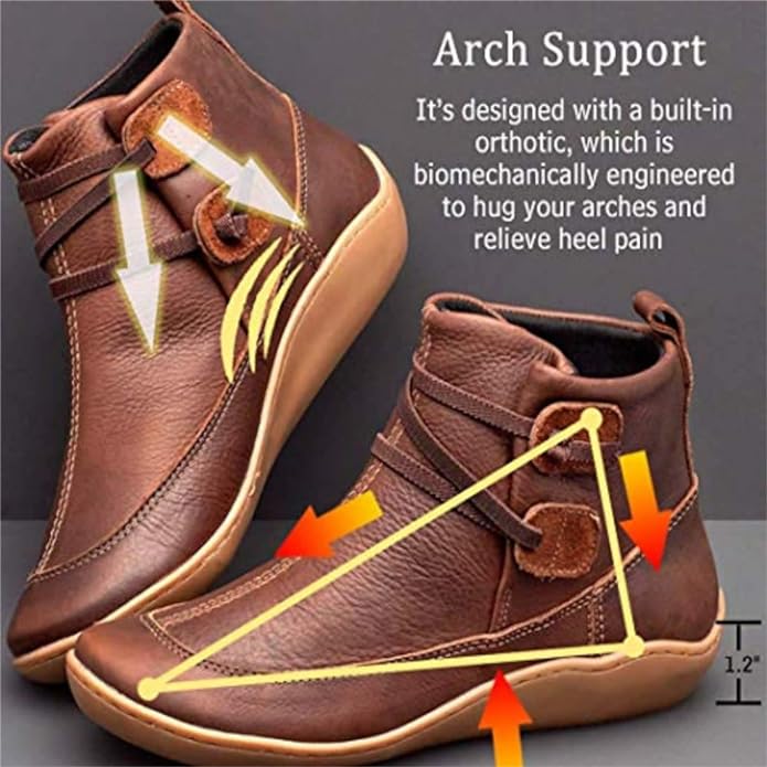 Tiana™ Soft Ortho Vegan Leather Boots