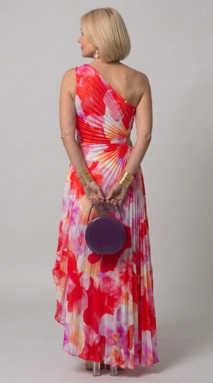 Holt & Wren | Pleated One-Shoulder Dress