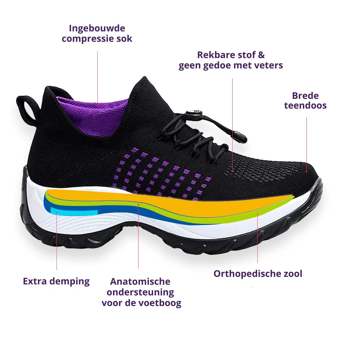 LilacLuxe™  Pain-Relieving Sneakers