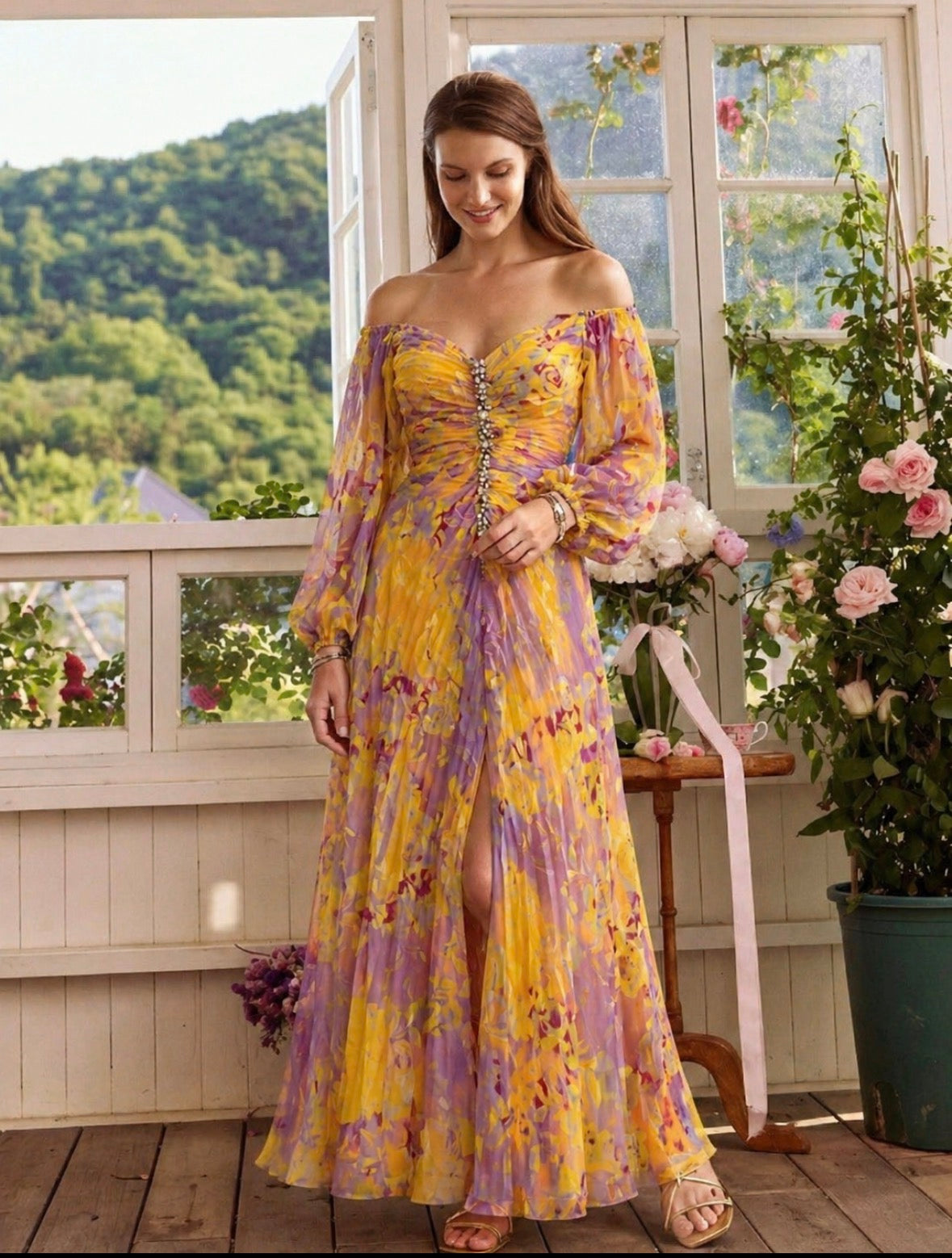Holt & Wren | Elegant Dress with V-Neck