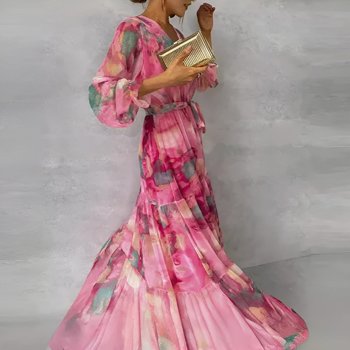 Marizanne - Elegant Floral Summer Dress
