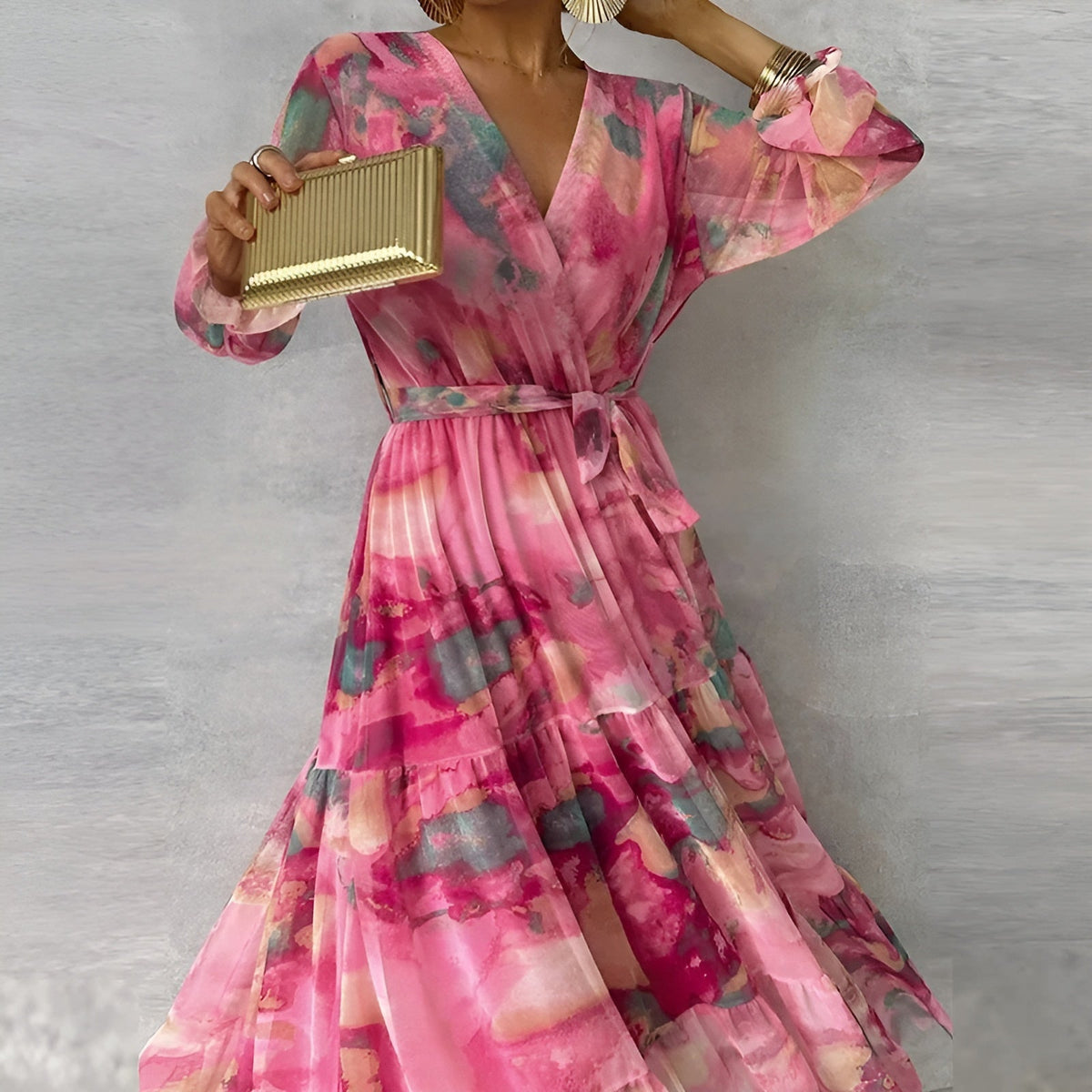 Marizanne - Elegant Floral Summer Dress